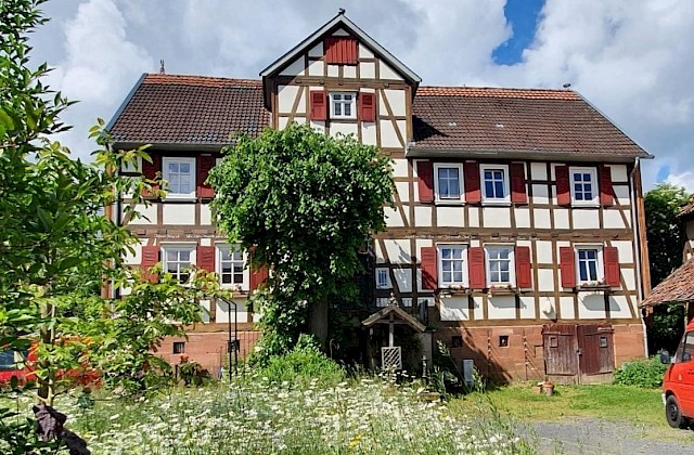 Ferienwohnung Landperle: helle Ferienwohnung mit Charme