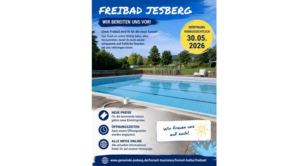 Freibader&ouml;ffnung am 30.05.2026