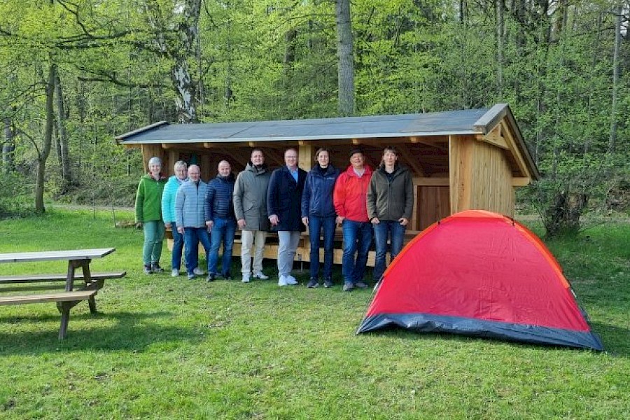 Neue Trekkingpl&auml;tze am Kellerwaldsteig
