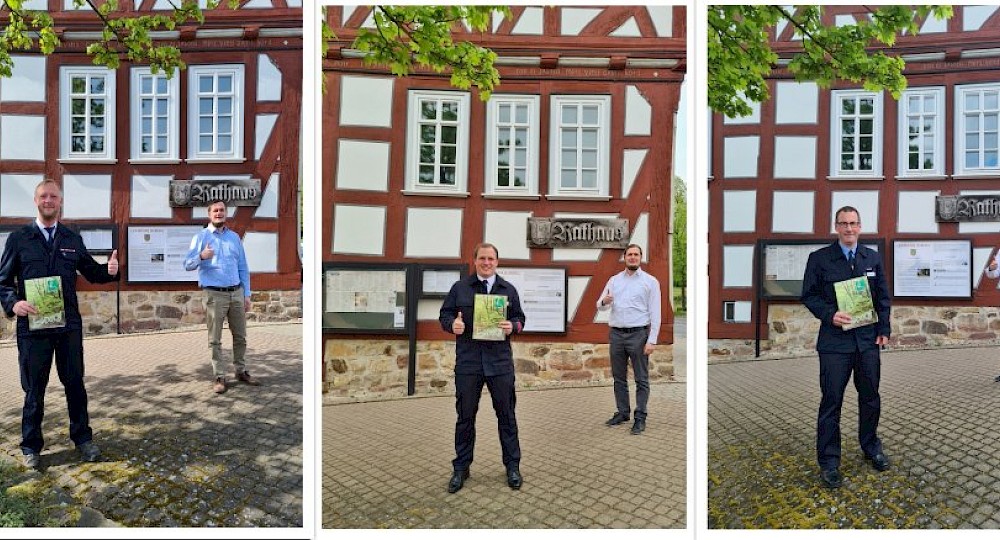 Besondere Ernennung unseres Gemeindebrandinspektors und seiner Stellvertreter