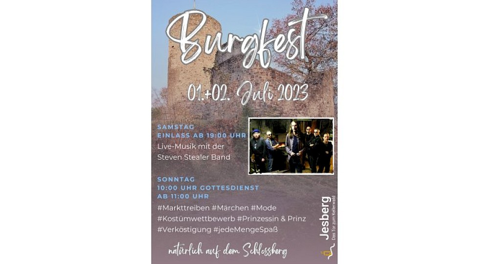 Burgfest 2023 am 01.+ 02. Juli 2023