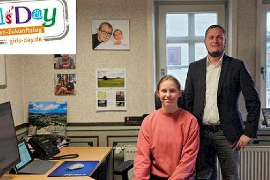 Ein Tag B&uuml;rgermeisterin von Jesberg