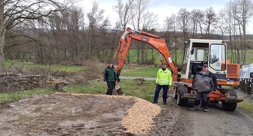 Neue Stellpl&auml;tze auf unseren Campingplatz