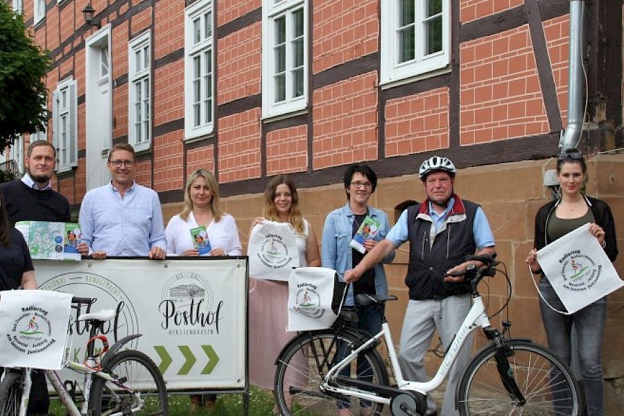 Radlertag am 26. Juni 2022 in Borken, Bad Zwesten, Jesberg und Neuental