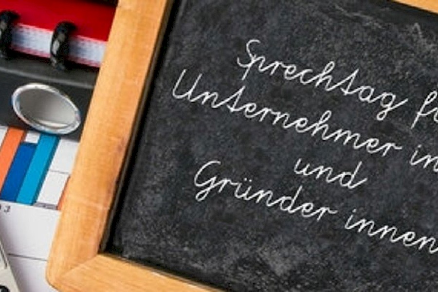 Sprechtag f&uuml;r Unternehmen sowie Gr&uuml;nderinnen und Gr&uuml;nder