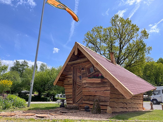 Campingplatz Kellerwald - H&uuml;tte