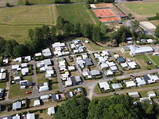 Campingplatz Kellerwald - Luftbild