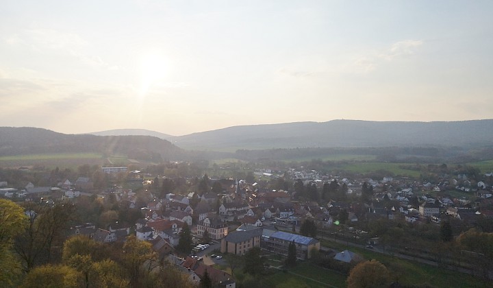 Ausblick auf Jesberg