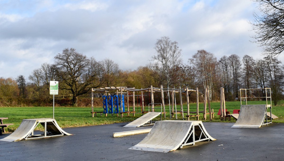 Skaterbahn im Freizeitzentrum